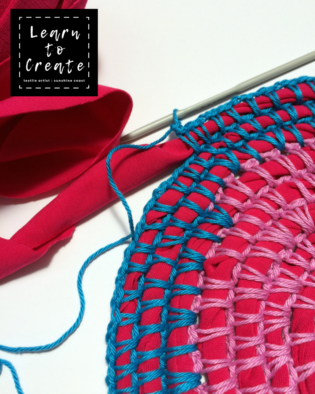 Crochet Fabric Bowl Workshop