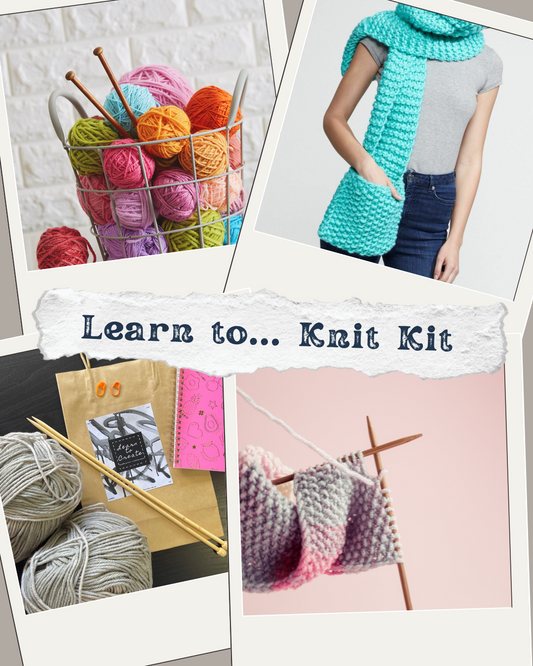 Learn to... Knit Workshop & Kit Bundle