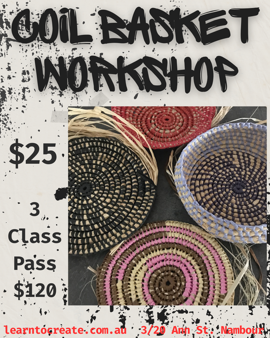 Coil Basket Workshop & Kit Bundle
