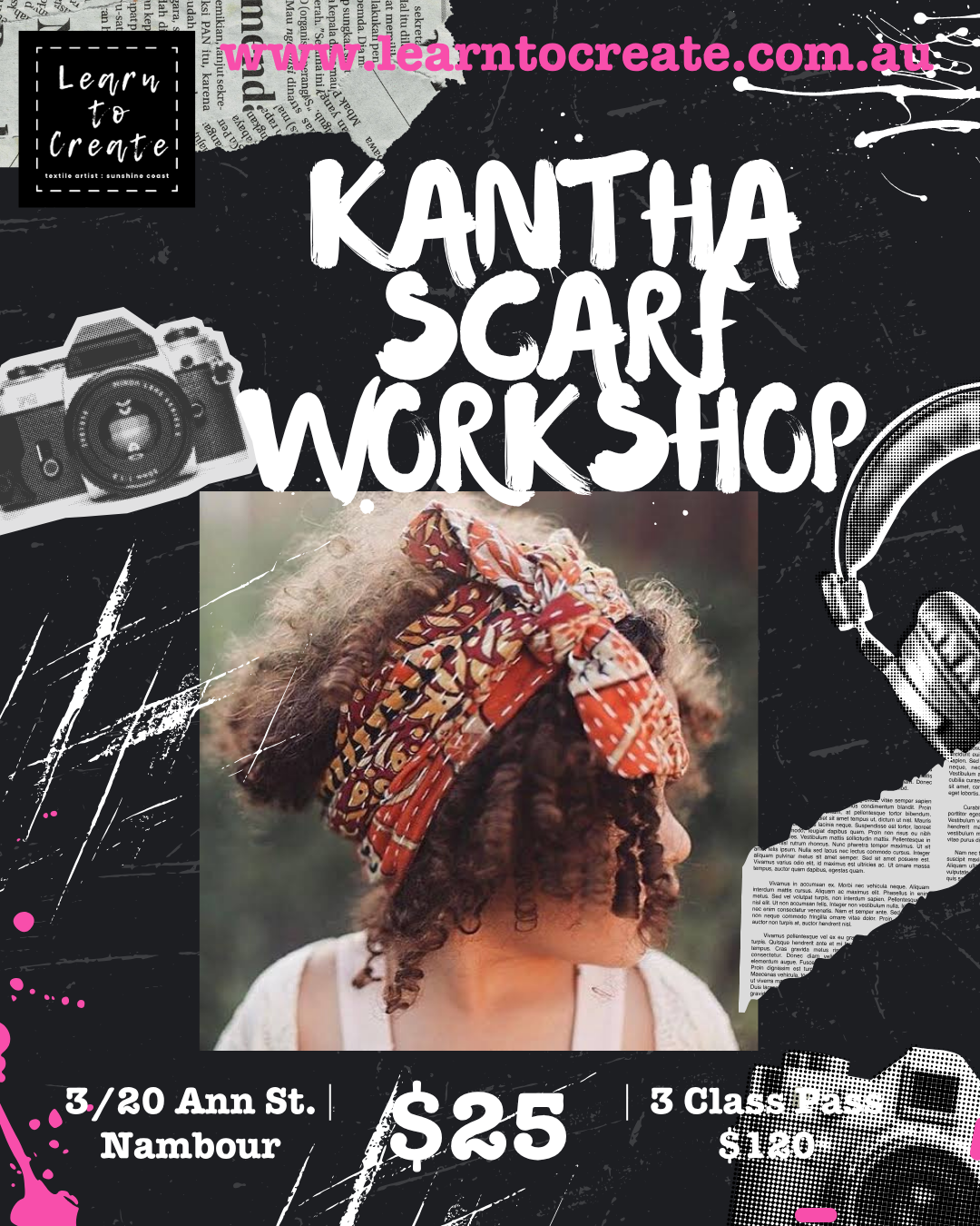 Kantha Scarf Workshop