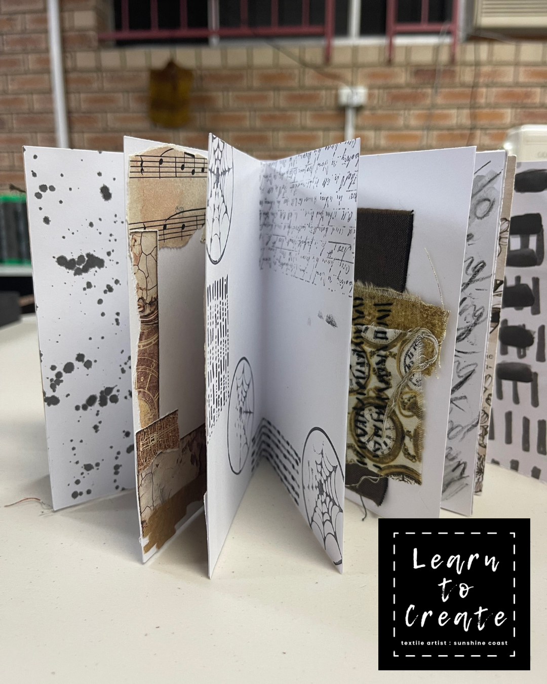 5min JunkArt Journal Workshop