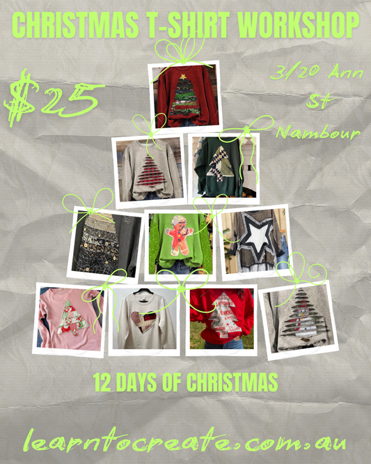 Christmas T-Shirt Workshop