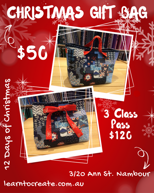 Christmas Gift Bag Workshop