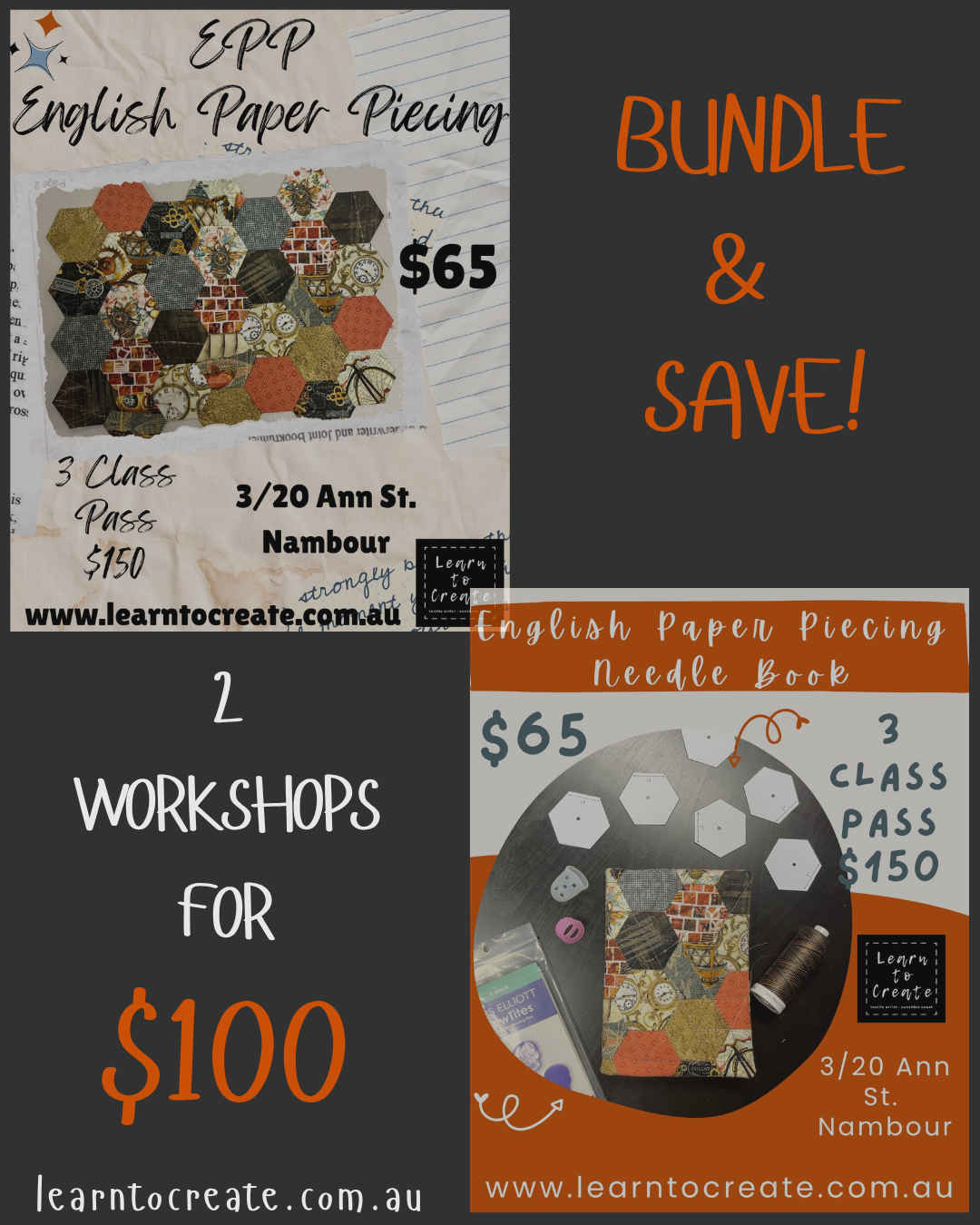 English Paper Piecing (EPP) Workshop