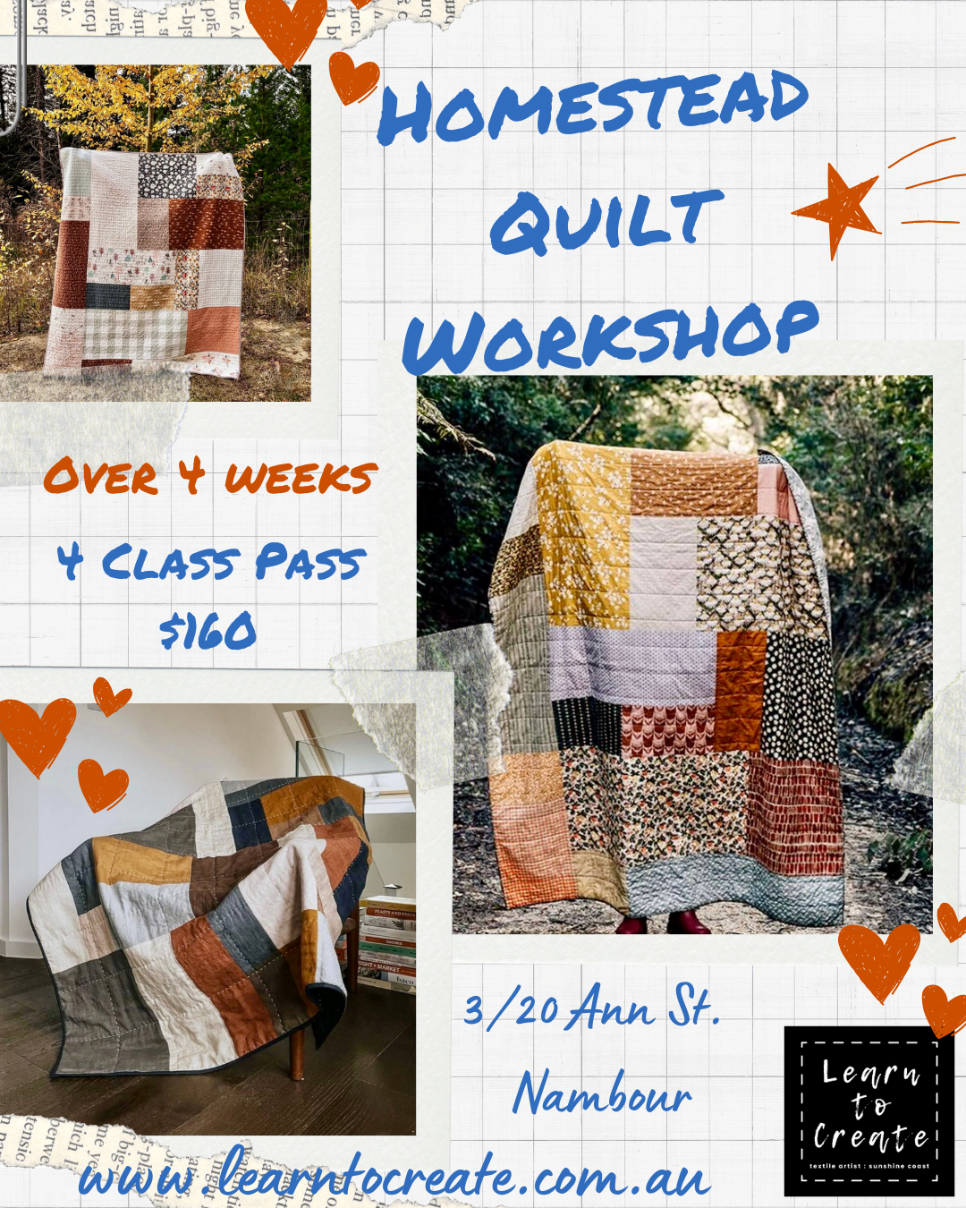 Homestead Quilt Workshop
