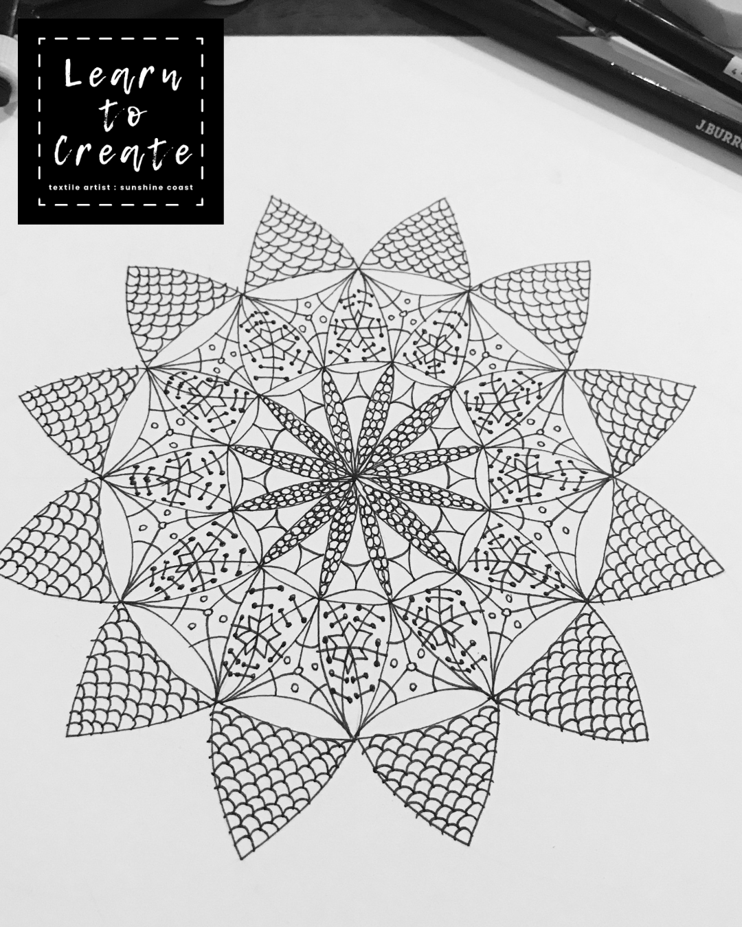 Mandala Drawing Workshop