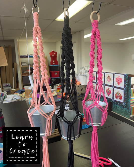 Macrame Plant Hanger Workshop