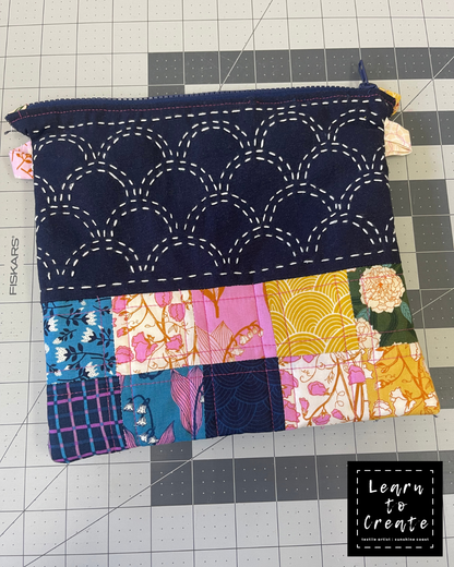 Patchwork Zipper Bag Workshop