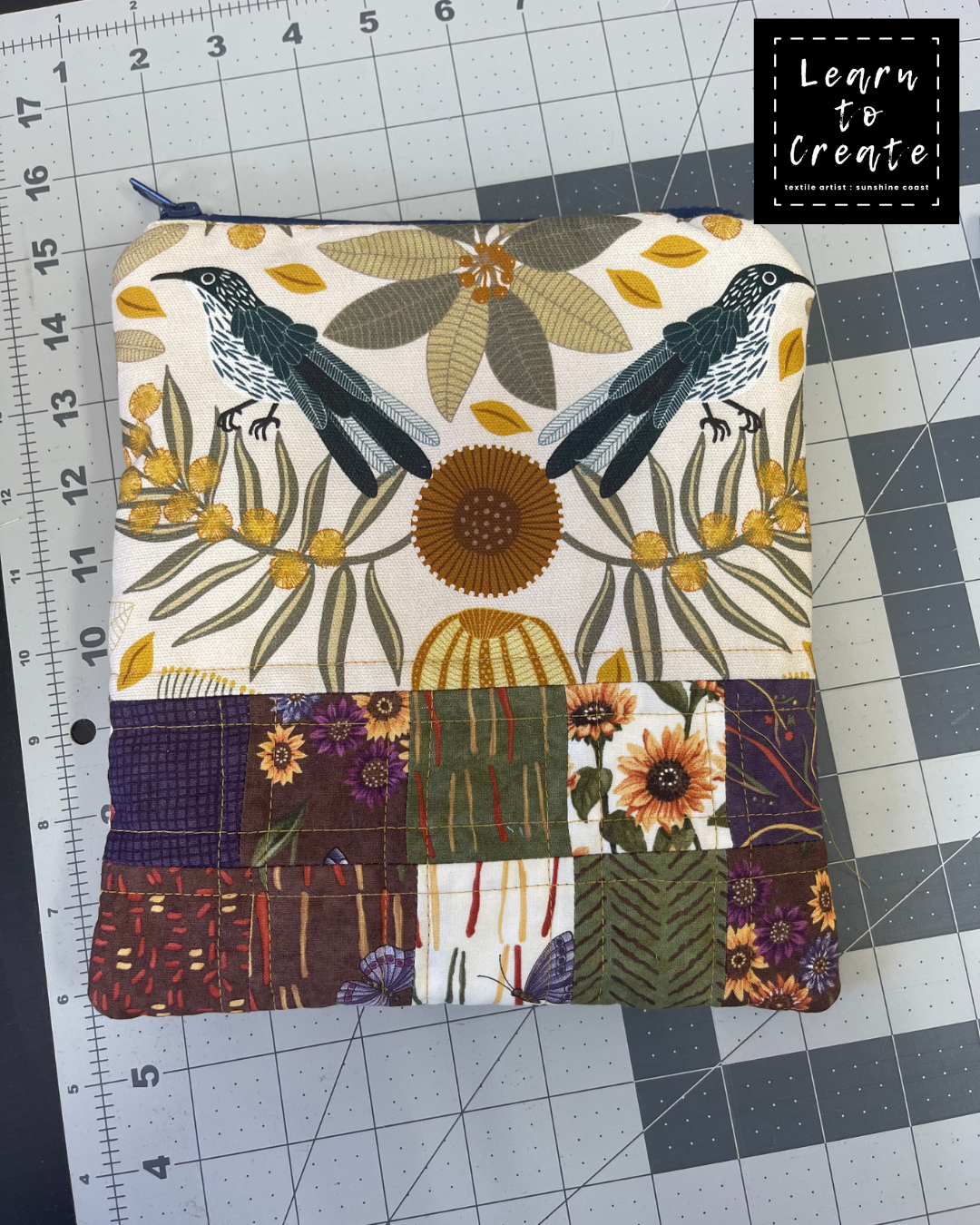 Patchwork Zipper Bag Workshop