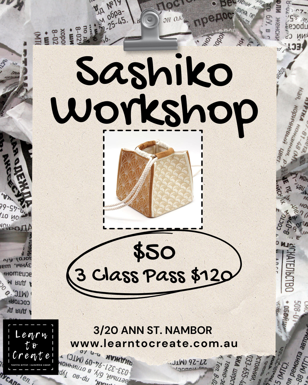 Sashiko Workshop