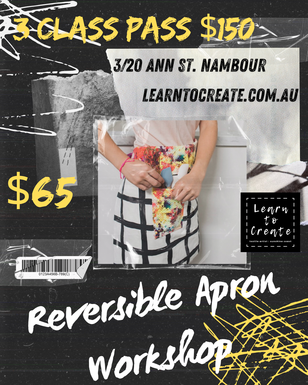 Reversible Apron Workshop