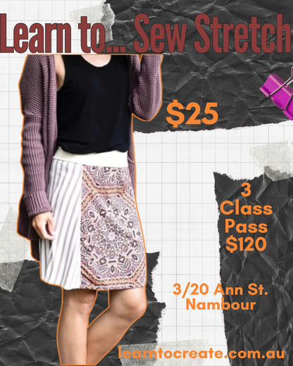 Learn to... Sew Stretch Fabric Workshop