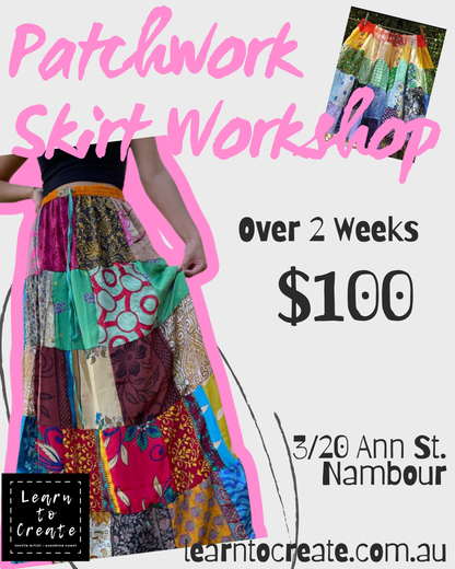 Patchwork Skirt Workshop