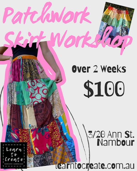 Patchwork Skirt Workshop