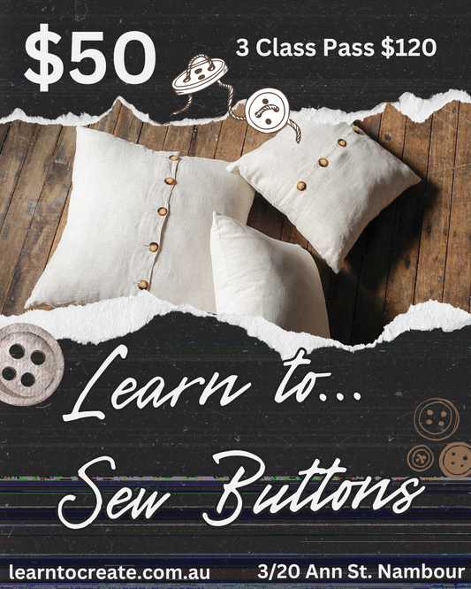 Learn to... Sew Buttonholes Workshop