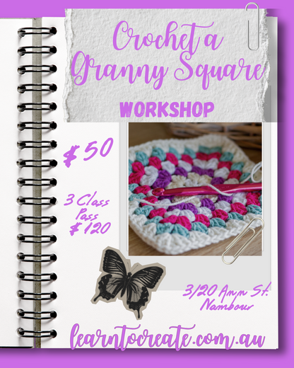 Crochet a Granny Square Workshop