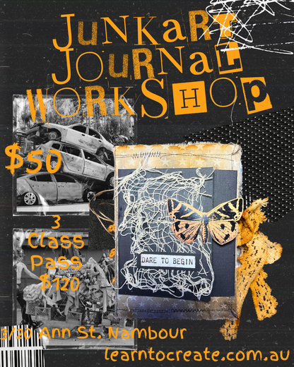 JunkArt Journal Workshop