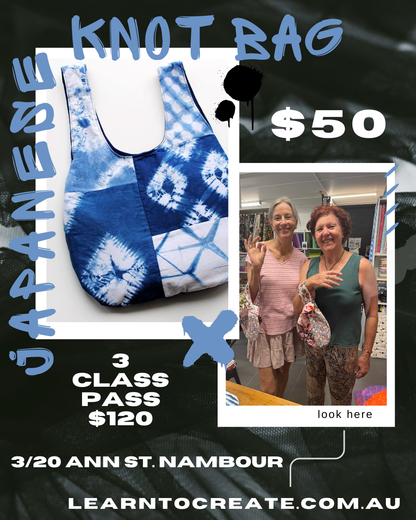 Japanese Knot Bag Workshop