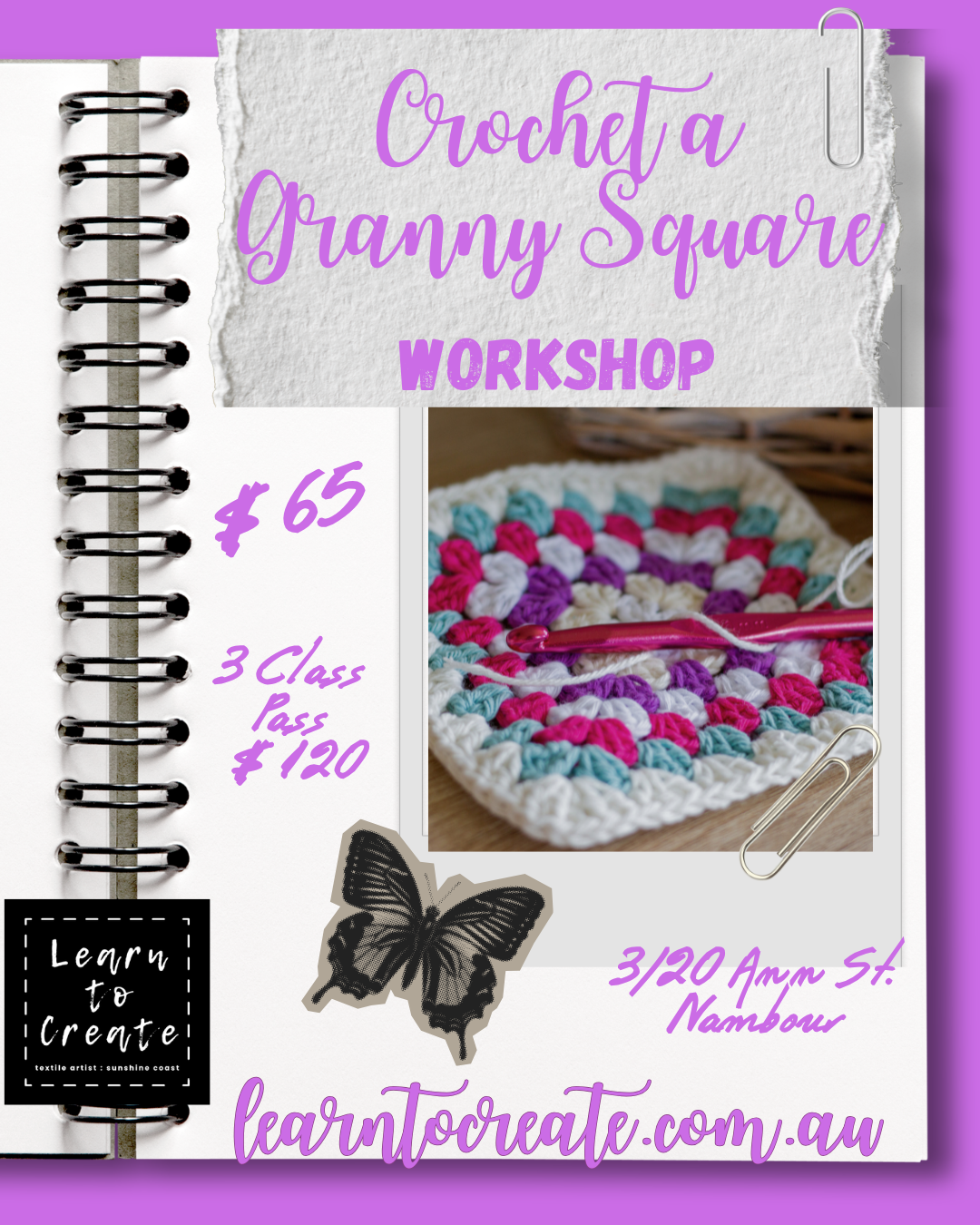 Crochet a Granny Square Workshop