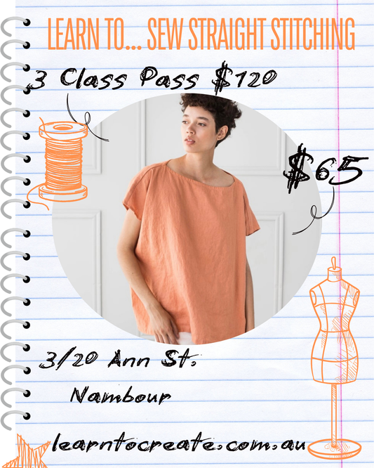 Learn to... Sew Straight Stitching Workshop