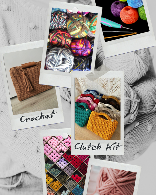Crochet Clutch Kit
