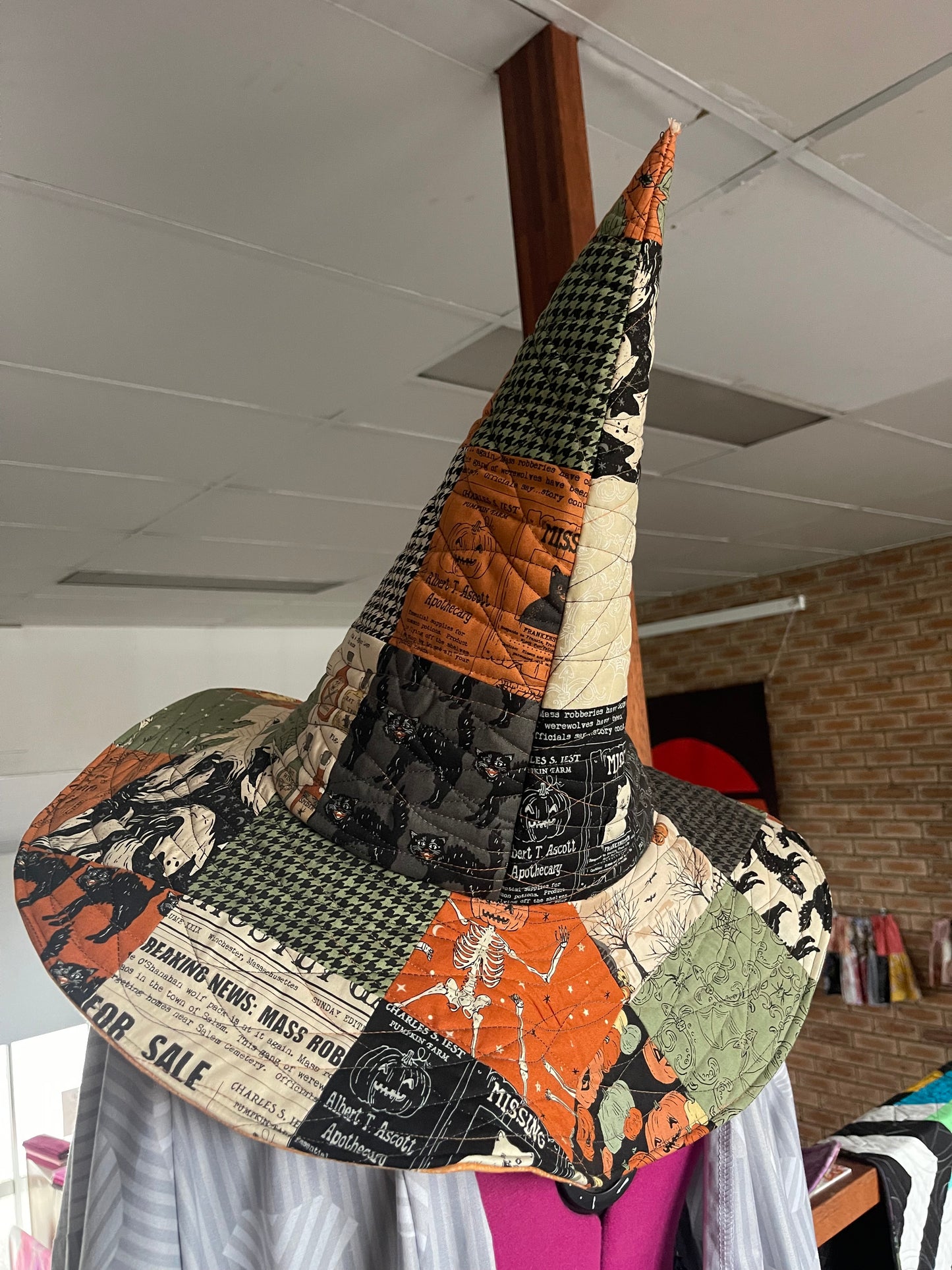 Quilted Witch Hat Workshop