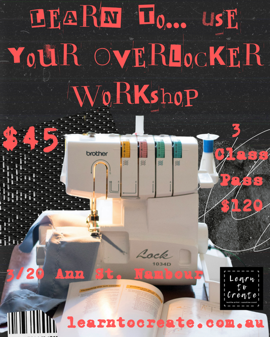Learn to... Use your Overlocker Workshop