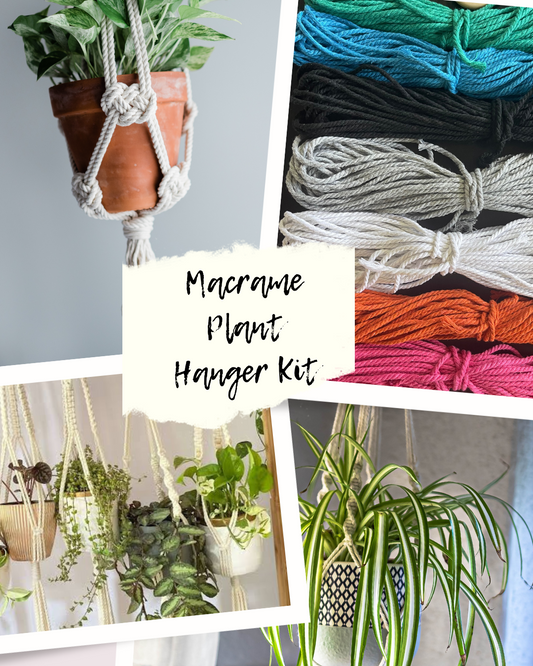 Macrame Plant Hanger Kit