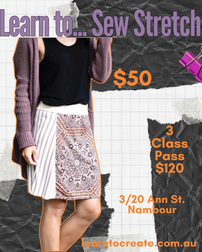 Learn to... Sew Stretch Fabric Workshop