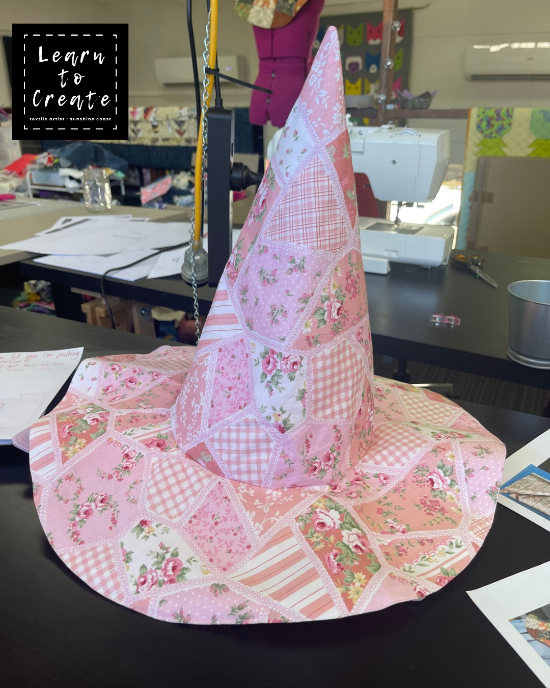 Quilted Witch Hat Workshop